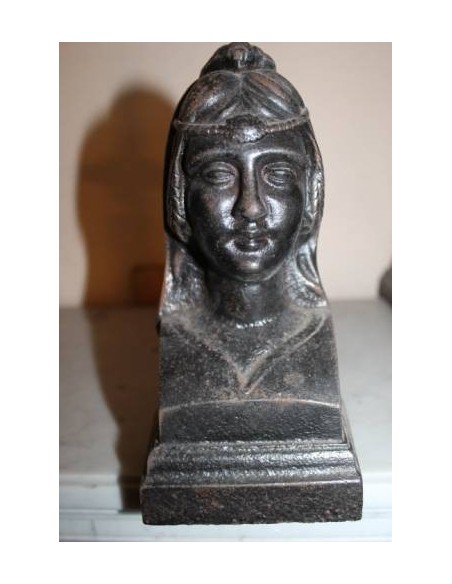 123 "FIGURINE" IN GHISA RAFFIGURANTE DONNA ORIENTALE