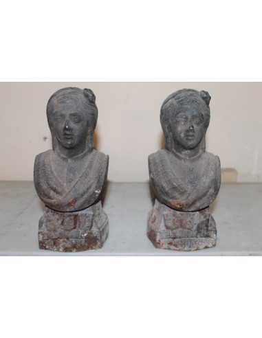 124 UN BUSTO IN GHISA DI GIOVINETTA NEL VOSTRO CAMINETTO