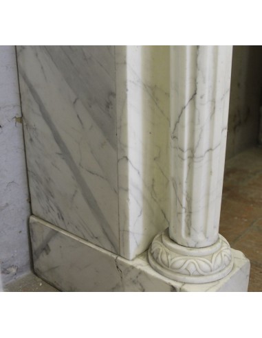 231 CAMINETTO LUIGI XVI IN MARMO STATUARIO...