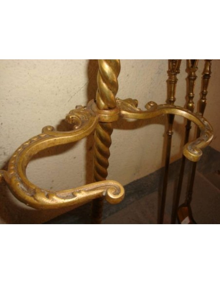 007 (SERVITORE PER CAMINETTO D'EPOCA E STILE LIBERTY,