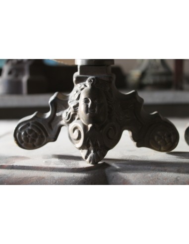 012 COPPIA DI ALARI PER CAMINETTO MAGNIFICANTI...