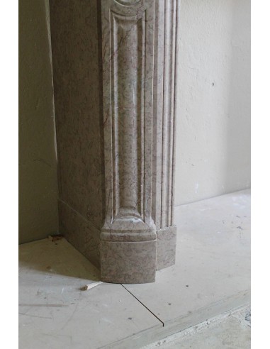 057 CAMINO LUIGI XV "PIED GALBÉ" SCOLPITO IN...