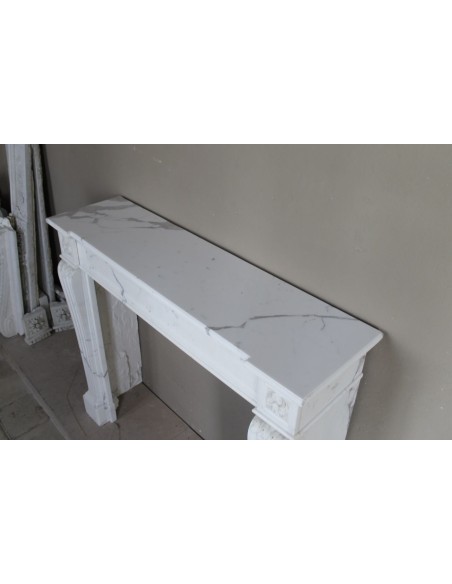 255 CAMINO "DEUX ÉTOILLES" IN RAFFINATO MARMO CALACATTA CREMO VENATO