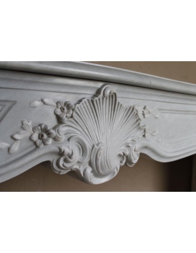 603 CAMINO ART NOUVEAU FLOREALE SCOLPITO IN...