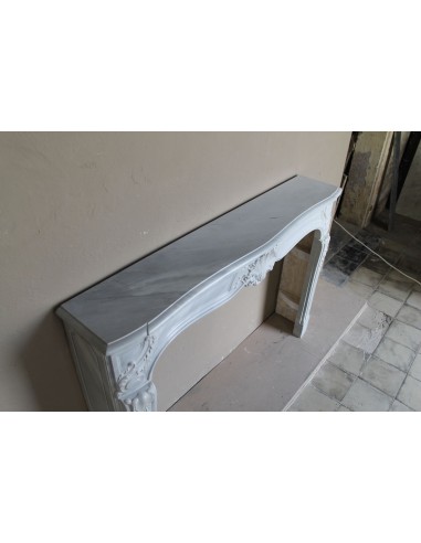 603 CAMINO ART NOUVEAU FLOREALE SCOLPITO IN...