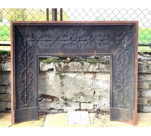 CG 059 CAMINO CONTROCUORE NEOCLASSICO FLOREALE IN GHISA...