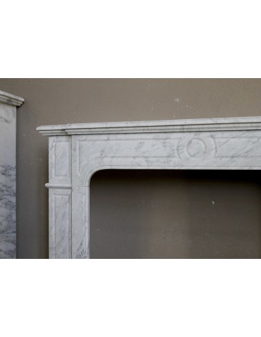 312 CAMINETTO LUIGI XIV "PARISIENNE" IN MARMO...