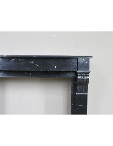 412 CAMINETTO LUIGI FILIPPO "MODILLON" IN MARMO...