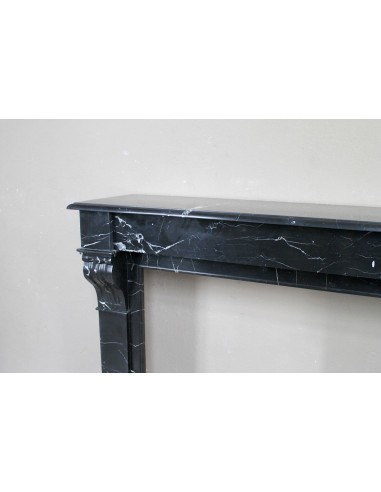 412 CAMINETTO LUIGI FILIPPO "MODILLON" IN MARMO...