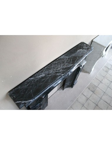 313 QUASI "MONUMENTALE" LUIGI XIV IN MARMO NERO...