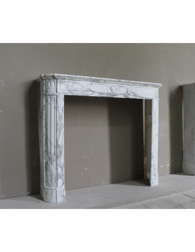 216 CAMINETTO LUIGI XVI "DÉMI-LUNE MARGUERITE"...