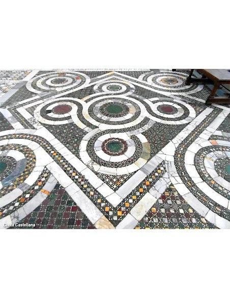 260 AG ECCEZIONALE CAMINO LUIGI XVI "MACARON" FLOREALE A COLONNA IN SUPERLATIVO MARMO CALACATTA DORATO