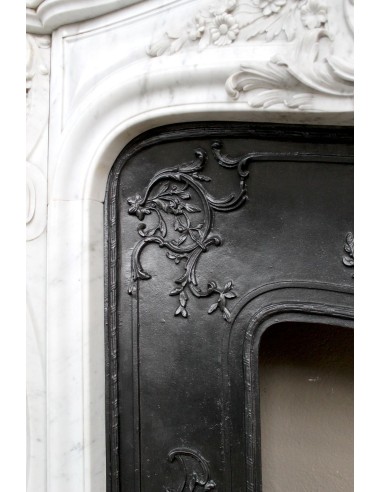 082 AG ECCEZIONALE CAMINO LUIGI XV FLOREALE IN...