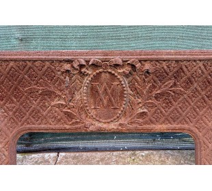 CG 030D ORIGINALISSIMO CAMINETTO IN GHISA ARTISTICA 2