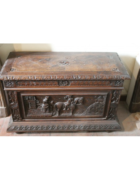 004 GRANDE LEGNAIA TUTT'INTAGLIO IN ROVERE