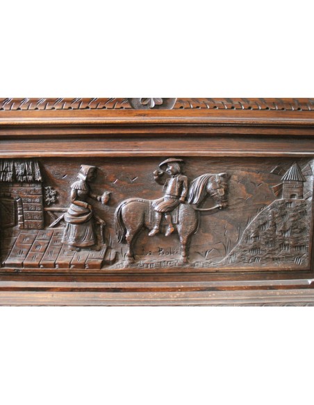 004 GRANDE LEGNAIA TUTT'INTAGLIO IN ROVERE