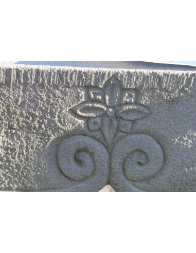 946 OCC PICCOLO E GRAZIOSO CAMINETTO SCOLPITO A...