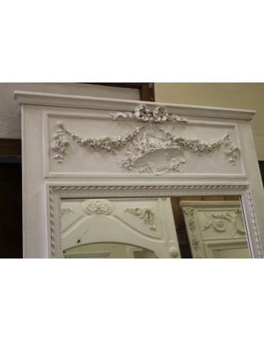 010G FINISSIMA CAMINIERA "PANIER FLEURI" BIANCO...