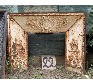 CG 022 RAFFINATO CAMINETTO CONTROCUORE CON ELEMENTI...