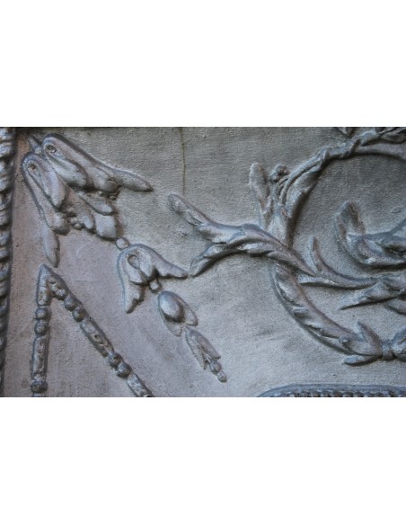 CG 082 ORIGINALE CONTROCUORE-CAMINETTO "TETE DE FEMME" NEOCLASSICO