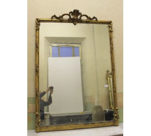 401G GRANDISSIMA CAMINIERA CON ORNATO BAROCCO E PULIZIA...