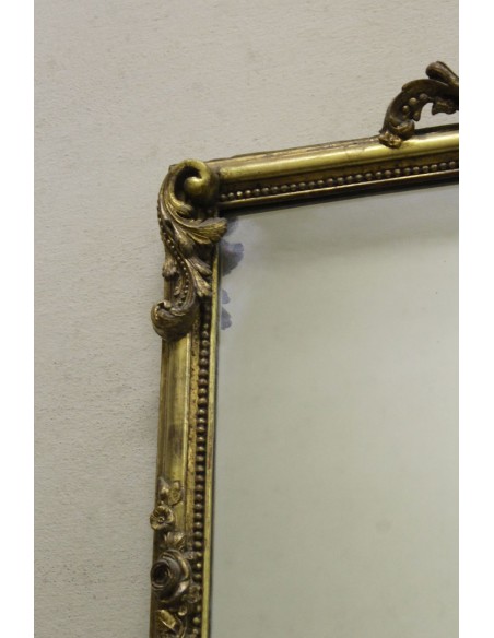 401G GRANDISSIMA CAMINIERA CON ORNATO BAROCCO E PULIZIA DI LINEE