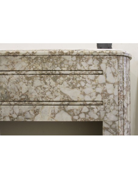 713 CAMINO ART DECO  D'EPOCA IN MARMO NON IDENTIFICATO