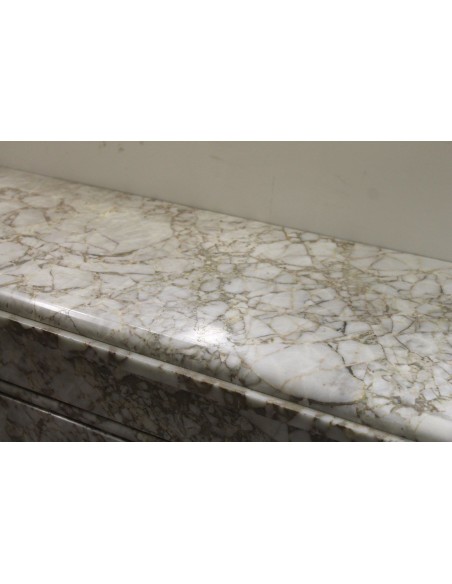 713 CAMINO ART DECO  D'EPOCA IN MARMO NON IDENTIFICATO