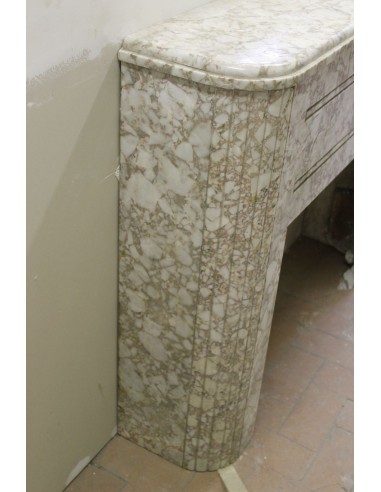 713 CAMINO ART DECO  D'EPOCA IN MARMO NON...