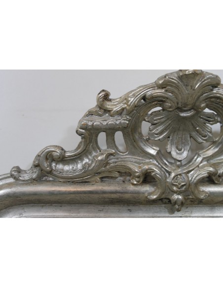 212M ARGENTATA SPECCHIERA LUIGI XV CON CIMASA ROCAILLE