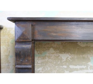 Cornice da caminetto "Louis Philippe" risalente alla fine dell'ottocento, con decorazioni. 2