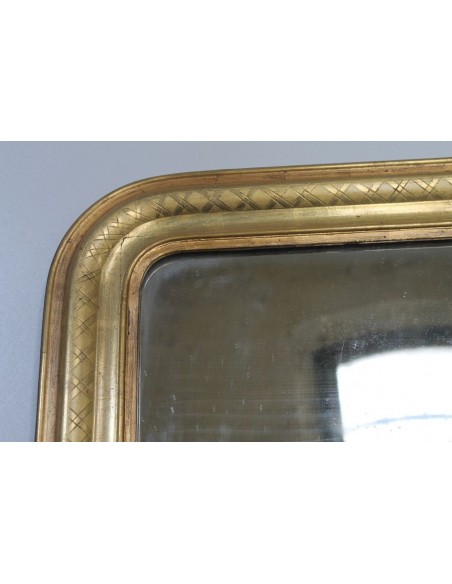 110P CLASSICA SPECCHIERA LUIGI FILIPPO CON GRAFFITAGGI GEOMETRICI