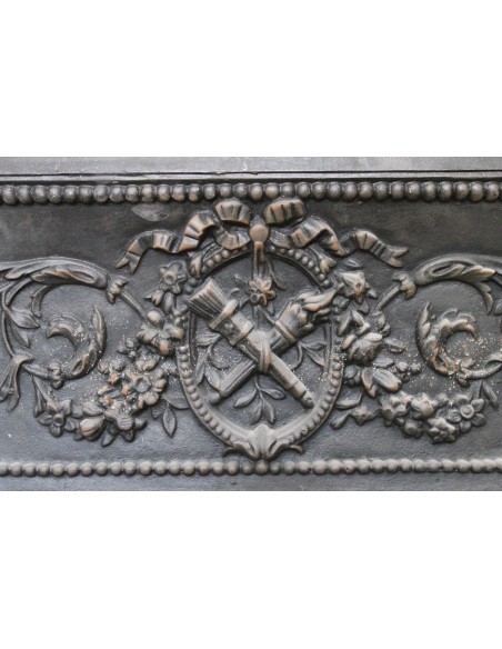 CG 030D ORIGINALISSIMO E PECCAMINOSO CAMINETTO IN GHISA ARTISTICA