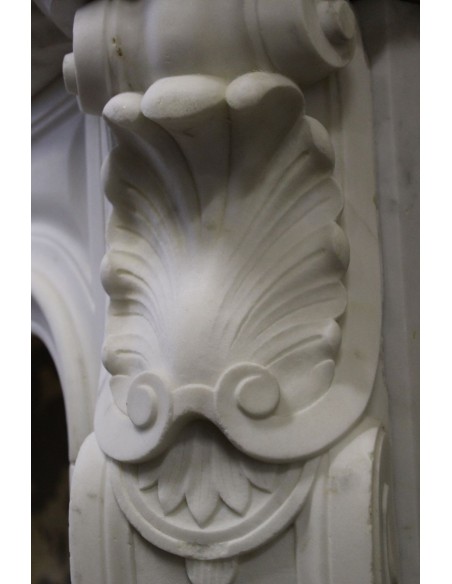 030 ORIGINALE "PEZZO UNICO" SCOLPITO IN CANDIDO MARMO STATUARIO CARRARA