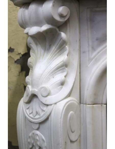 030 ORIGINALE "PEZZO UNICO" SCOLPITO IN CANDIDO MARMO STATUARIO CARRARA