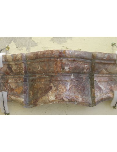 810 VERONESE CAMINO "BAROCCHETTO" IN MARMO...