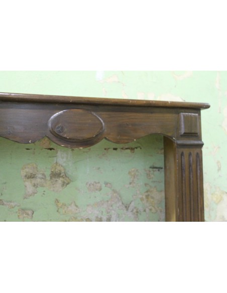 1018 CAMINETTO "POMPADOUR PLAT" IN ESSENZA DI ABETE