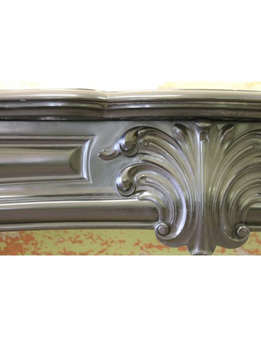 039 RARISSIMO CAMINETTO "TRANSIZIONE" IN MARMO...