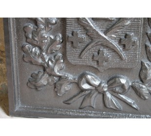 107 PIASTRA PER CAMINETTO APPELLATA  "PLAQUE DE L'ARMEE"... 2