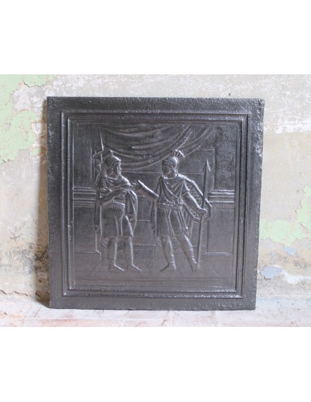 115 PIASTRA CON COPPIA DI SOLDATI ROMANI