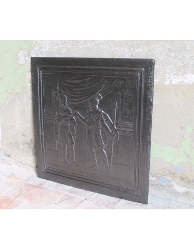 115 PIASTRA CON COPPIA DI SOLDATI ROMANI