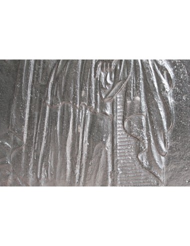 128 RARISSIMA PIASTRA PER CAMINO DETTA "ITALIA...