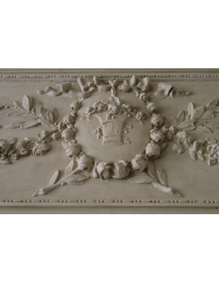 016G GRAZIOSA CAMINIERA A PANNELLO CHE DI NOME FA "PANIER FLEURI"