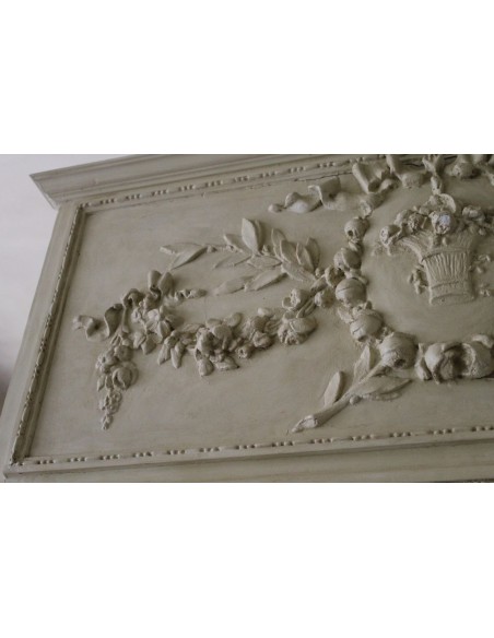 016G GRAZIOSA CAMINIERA A PANNELLO CHE DI NOME FA "PANIER FLEURI"