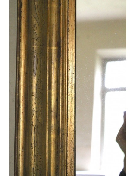 001P (004) PICCOLA SPECCHIERA LUIGI FILIPPO DORATA