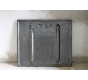 120 ANTICHISSIMA PIASTRA IN GHISA ARTISTICA