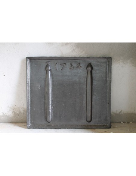 120 ANTICHISSIMA PIASTRA IN GHISA ARTISTICA