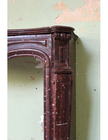 028 CAMINETTO LUIGI XV AMÉLIORÉ SCOLPITO IN...