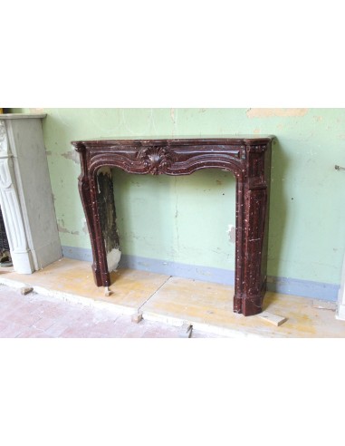 028 CAMINETTO LUIGI XV AMÉLIORÉ SCOLPITO IN...