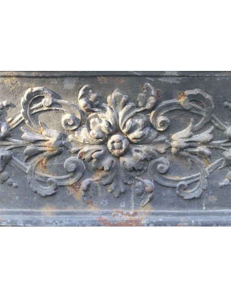 CG 050 CAMINETTO CONTROCUORE IN FUSIONE DI GHISA D'ARTE